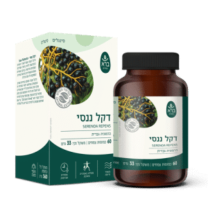 דקל ננסי | כמוסות 60 | Serenoa repens