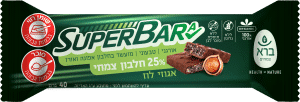 חטיף חלבון אגוזי לוז | SUPERBAR-A