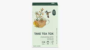 חליטת צמחים אורגנית | TAKE TEA TOX