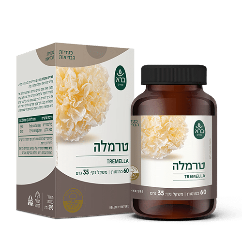 כמוסות פטריית טרמלה | Tremella fuciformis